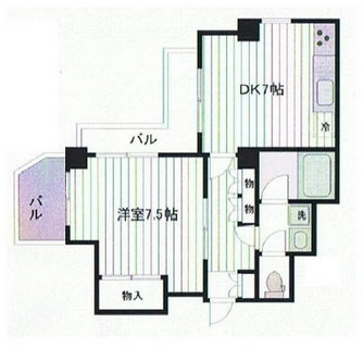 東京都新宿区下落合１丁目 賃貸マンション 1DK