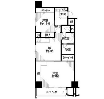 東京都豊島区高田３丁目 賃貸マンション 2DK