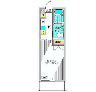 東京都新宿区下落合３丁目 賃貸アパート 1K