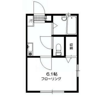 東京都新宿区下落合３丁目 賃貸アパート 1K