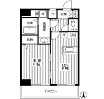 東京都新宿区下落合２丁目 賃貸マンション 1LDK