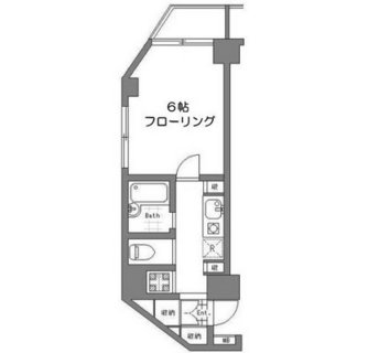 東京都新宿区高田馬場３丁目 賃貸マンション 1K