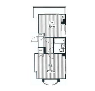 東京都新宿区上落合１丁目 賃貸マンション 1DK