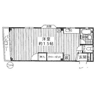 東京都新宿区上落合１丁目 賃貸マンション 1R