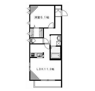 東京都新宿区百人町２丁目 賃貸マンション 1LDK