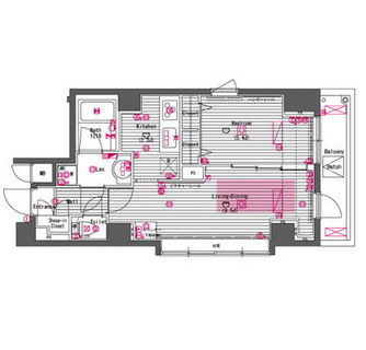 東京都新宿区下落合１丁目 賃貸マンション 1LDK