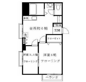 東京都新宿区高田馬場４丁目 賃貸マンション 2DK