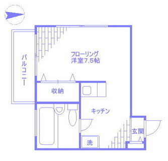 東京都新宿区高田馬場２丁目 賃貸マンション 1R