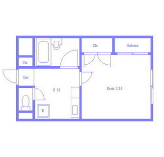 東京都新宿区高田馬場３丁目 賃貸マンション 1K