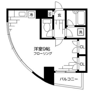 東京都新宿区北新宿４丁目 賃貸マンション 1R