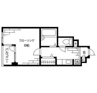 東京都新宿区上落合１丁目 賃貸マンション 1K