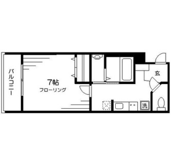 東京都新宿区百人町２丁目 賃貸マンション 1K