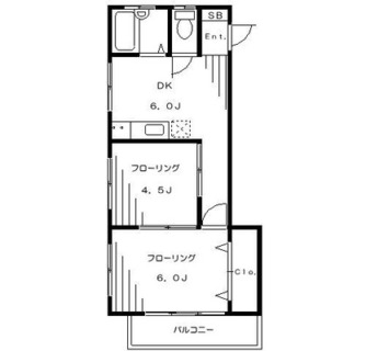 東京都新宿区下落合１丁目 賃貸マンション 2K