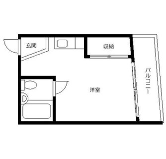 東京都新宿区上落合２丁目 賃貸マンション 1R