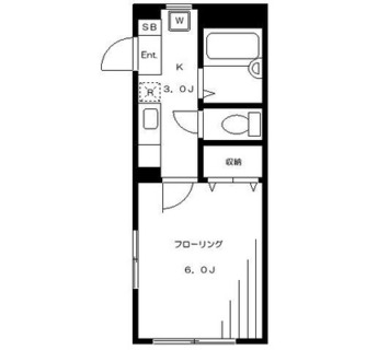 東京都新宿区高田馬場３丁目 賃貸マンション 1K