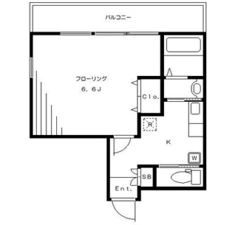 東京都新宿区下落合３丁目 賃貸マンション 1K