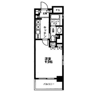 東京都新宿区中落合１丁目 賃貸マンション 1K