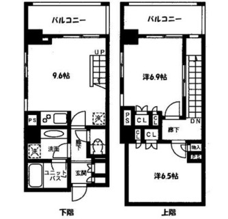 東京都新宿区中落合１丁目 賃貸マンション 2DK