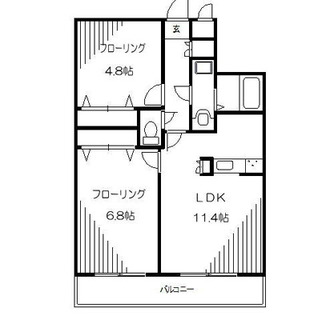 東京都新宿区上落合１丁目 賃貸マンション 2LDK