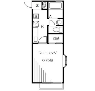 東京都新宿区下落合２丁目 賃貸アパート 1K