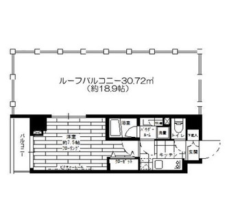 東京都新宿区上落合１丁目 賃貸マンション 1K