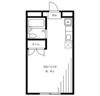 東京都新宿区下落合２丁目 賃貸アパート 1R