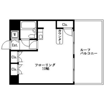 東京都新宿区高田馬場４丁目 賃貸マンション 1R