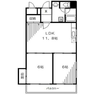 東京都新宿区高田馬場４丁目 賃貸マンション 2LDK