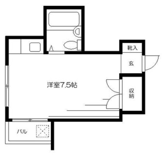 東京都新宿区中落合２丁目 賃貸マンション 1R