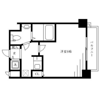 東京都新宿区百人町２丁目 賃貸マンション 1K