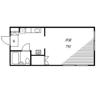 東京都新宿区下落合２丁目 賃貸アパート 1R