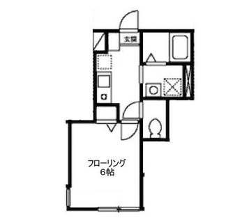 東京都新宿区上落合２丁目 賃貸アパート 1K