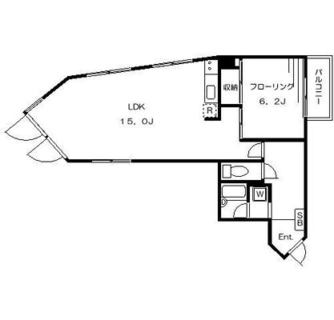 東京都新宿区下落合１丁目 賃貸マンション 2DK