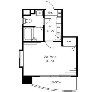 東京都豊島区目白５丁目 賃貸マンション 1K