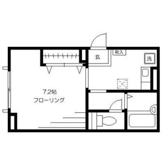 東京都新宿区上落合１丁目 賃貸マンション 1K