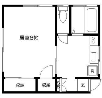 東京都豊島区目白５丁目 賃貸アパート 1K