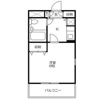 東京都新宿区下落合１丁目 賃貸マンション 1K