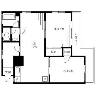 東京都新宿区下落合１丁目 賃貸マンション 2LDK