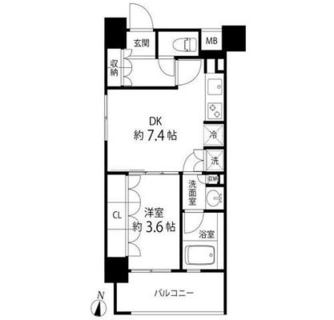 東京都新宿区下落合３丁目 賃貸マンション 1DK