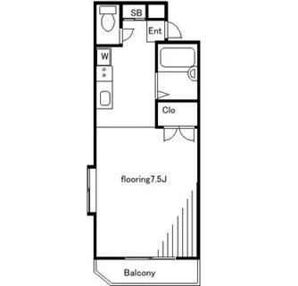 東京都新宿区高田馬場３丁目 賃貸マンション 1K