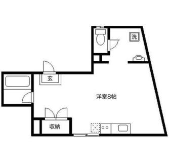 東京都新宿区高田馬場４丁目 賃貸マンション 1R