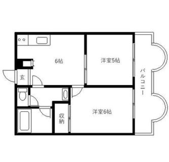 東京都新宿区上落合２丁目 賃貸マンション 2DK