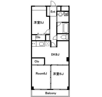 東京都新宿区高田馬場４丁目 賃貸マンション 3DK