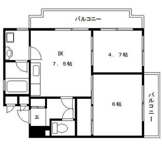 東京都新宿区下落合１丁目 賃貸マンション 2DK