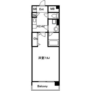 東京都新宿区中落合３丁目 賃貸マンション 1K