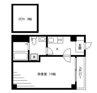 東京都豊島区目白５丁目 賃貸マンション 1K