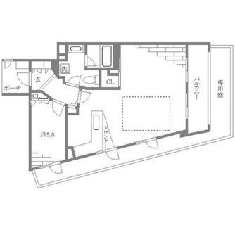 東京都新宿区中落合２丁目 賃貸マンション 1LDK