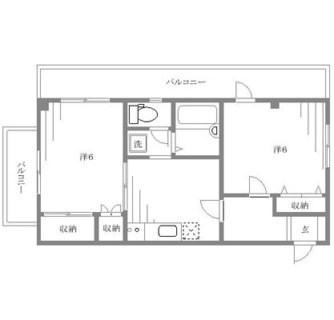 東京都新宿区上落合２丁目 賃貸マンション 2K