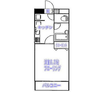 東京都新宿区上落合３丁目 賃貸マンション 1K